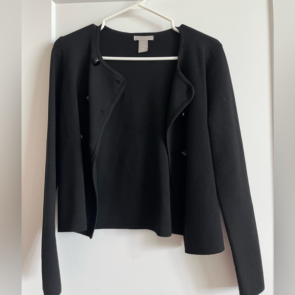 H&M Double-Breasted Black Cardigan - Picture 3 of 4